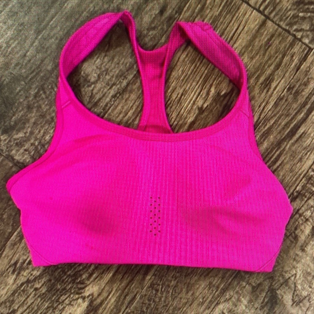 Avia Hot Pink Racerback Sports Bra